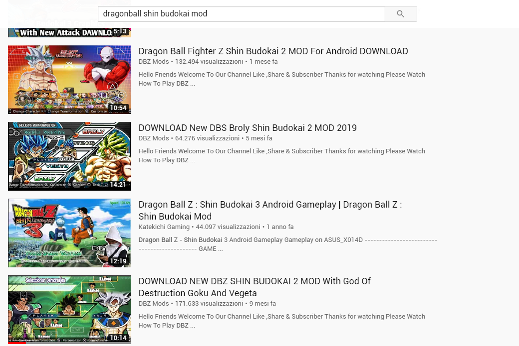 Tutorial: come far funzionare le mod di Dragonball shin budokai Super su Adrenaline!